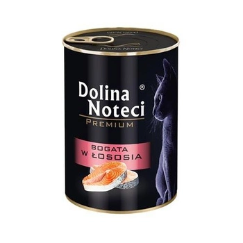 DOLINA NOTECI Premium - mokra karma dla kota z łososiem - puszka 400g