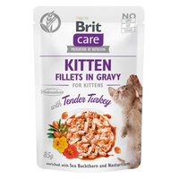 BRIT Care Cat Kitten Tender Turkey – mokra karma dla kota – saszetka 85g