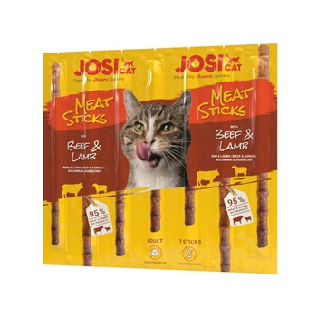 JOSERA JosiCat Meat Sticks Wołowina z jagnięciną - przysmak dla kota 35g