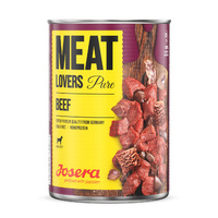 JOSERA Meat Lovers Pure Wołowina - mokra karma dla psa - puszka 400g