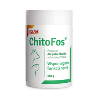 DOLFOS ChitoFos - wspomaganie funkcji nerek dla psa i kota 150g