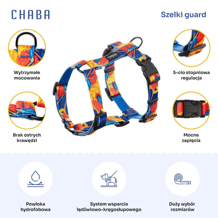 CHABA Story szelki dla psa Guard Aussie - rozmiar XL