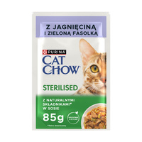 PURINA Cat Chow Adult Jagnięcina I Zielona Fasolka - mokra karma dla kota 85g