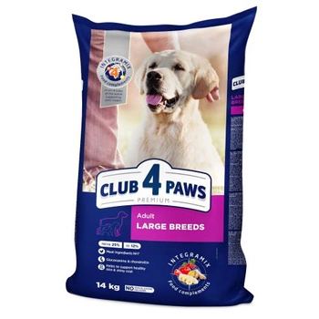 CLUB 4 PAWS Large Breeds - sucha karma dla psa 14kg