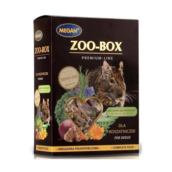 MEGAN Zoo-Box Premium Line - mieszanka dla koszatniczek 420g