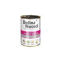 DOLINA NOTECI Premium - mokra karma dla psa z indykiem - puszka 400g