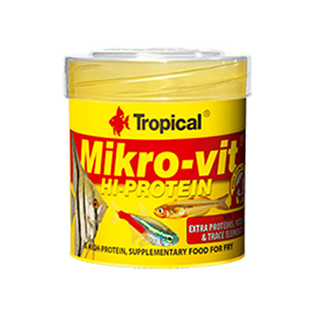 TROPICAL Mikrovit Hi-Protein - pokarm dla narybku 50ml