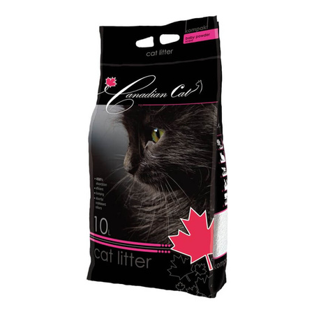 BENEK Canadian Cat Baby Powder - żwirek bentonitowy 10l