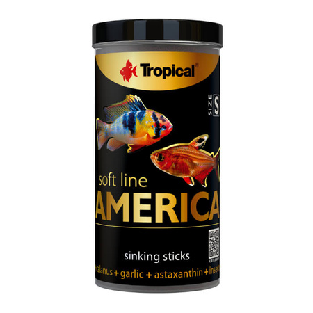 TROPICAL Soft Line America S - pokarm dla ryb 10g