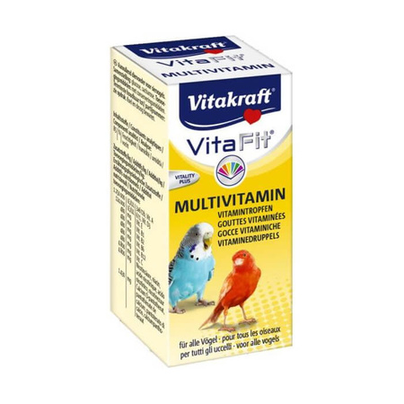 VITAKRAFT VitaFit Multivitamin - krople witaminowe dla ptaków 10ml