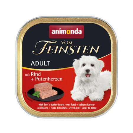 ANIMONDA Vom Feinsten Classic - mokra karma dla psa - drób z cielęciną - miseczka 150g