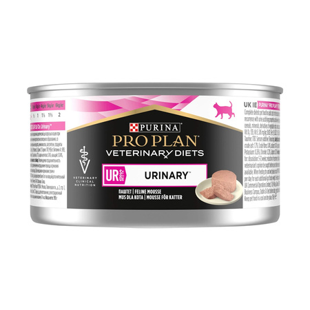 PURINA Pro Plan Veterinary Diets Feline UR ST/OX Urinary - mokra karma dla kota z problemami układu moczowego - puszka 195g