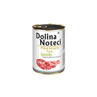 DOLINA NOTECI Premium Pure - mokra karma dla psa z jagnięciną - puszka 400g