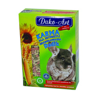 DAKO-ART Dadik - pełnoporcjowa karma dla szynszyli w granulacie 500g