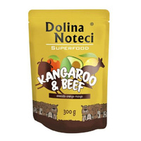 DOLINA NOTECI Superfood Kangur I Wołowina - mokra karma dla psa - saszetka 300g