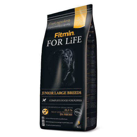 FITMIN Dog For Life Junior Large Breed - sucha karma dla psa 3kg