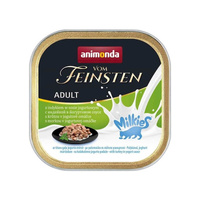 ANIMONDA Vom Feinsten Adult Indyk W Jogurtowym Sosie - mokra karma dla kota - miseczka 150g