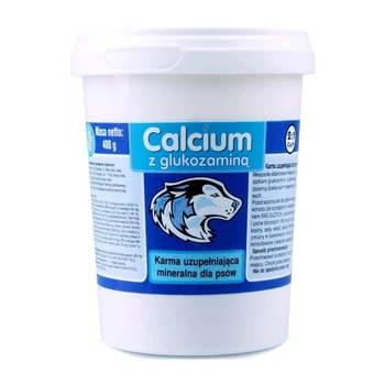 CAN-VIT Calcium Z Glukozaminą Niebieski - proszek 400g