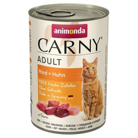 ANIMONDA Carny Indyk Z Wątróbką - mokra karma dla kota - puszka 400g