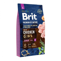 BRIT Premium By Nature Junior S - sucha karma dla psa 8kg