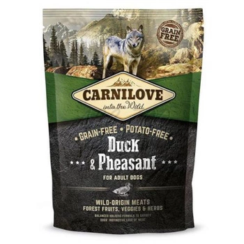 CARNILOVE Duck & Pheasant For Adult - sucha karma dla psa 1,5kg