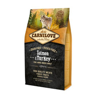 CARNILOVE Salmon & Turkey For Large Adult - sucha karma dla psa 4kg