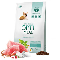 OPTIMEAL Puppy All Breed Z Indykiem - sucha karma dla psa 4kg