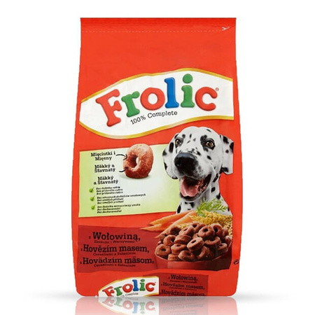 FROLIC Z Wołowiną - sucha karma dla psa 750g