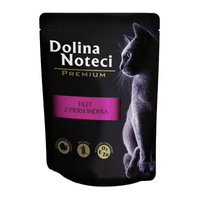 DOLINA NOTECI Premium Filet Z Piersi Indyka - mokra karma dla kota - saszetka 85g