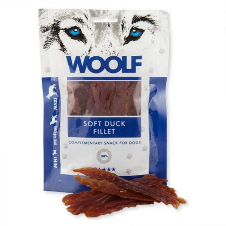 WOOLF Snack Soft Duck Fillet - przysmak dla psa 100g