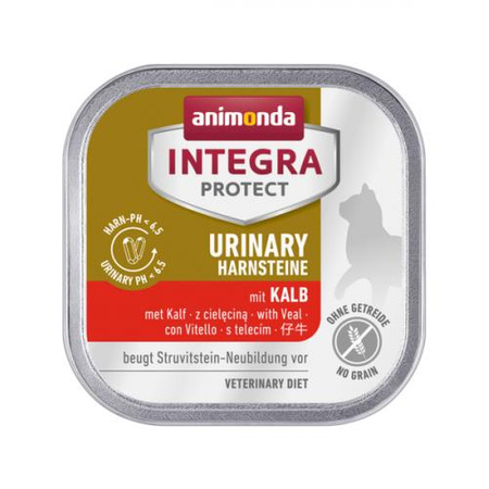 ANIMONDA Integra Protect Urinary Struvit Z Kurczakiem - mokra karma dla kota - miseczka 100g