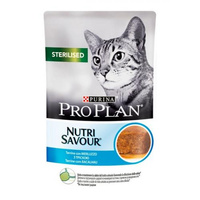 PURINA Pro Plan Nutri Savour Sterilised Dorsz - mokra karma dla kota - saszetka 85g