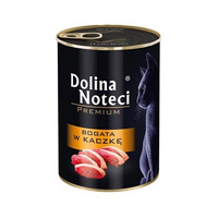 DOLINA NOTECI Premium - mokra karma dla kota z kaczką - puszka 400g