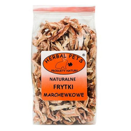 HERBAL PETS Naturalne Frytki Marchewkowe 100g