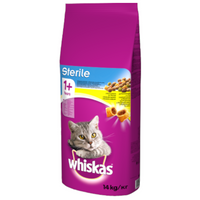 WHISKAS Sterile Z Kurczakiem - sucha karma dla kota 14kg