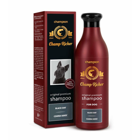 CHAMP-RICHER Szampon Profesjonalny Dla Psa - czarna sierść 250ml