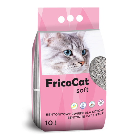 FRICO CAT Soft - żwirek bentonitowy bezzapachowy dla kota 10l