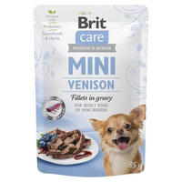 BRIT Care Mini Venison - mokra karma dla psa - saszetka 85g