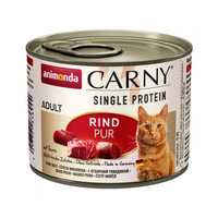 ANIMONDA Carny Adult Single Protein Czysta Wołowina - mokra karma dla kota - puszka 200g