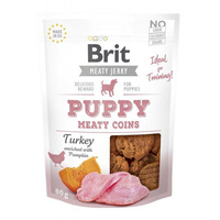 BRIT Jerky Puppy Turkey Meaty Coins - przysmak dla psa 80g