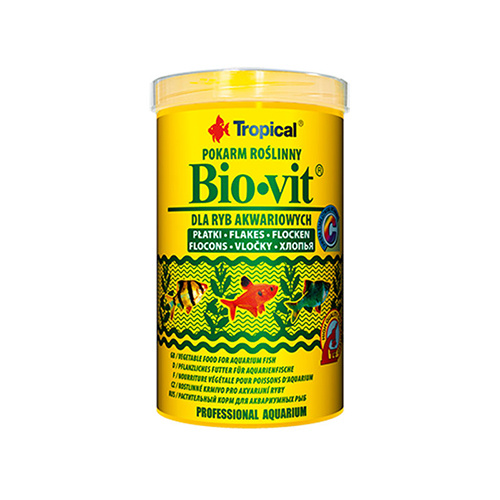 TROPICAL Bio-Vit - pokarm dla rybek roślinożernych 100ml