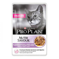 PURINA Pro Plan Nutri Savour Delicate Indyk mokra karma dla kota 85g