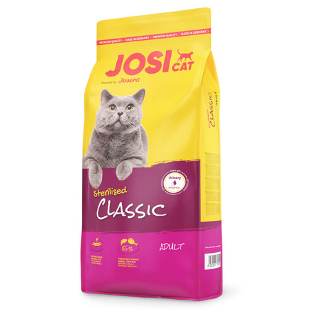 JOSERA JosiCat Classic Sterilised - sucha karma dla kota 18kg