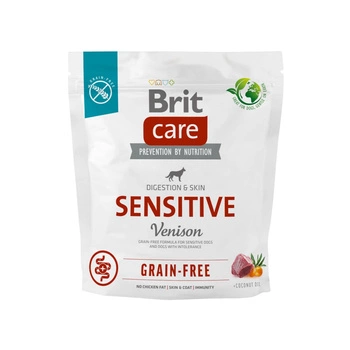 BRIT Care Dog Grain-Free Sensitive Venision - sucha karma dla psa 1kg