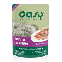 OASY Natural Tuńczyk Z Algami - mokra karma dla kota - saszetka 70g