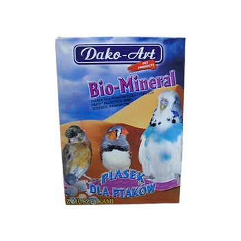 DAKO-ART Bio-Mineral - piasek mineralny dla ptaków egzotycznych 1kg