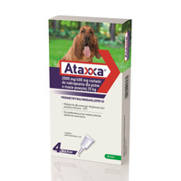 ATAXXA Roztwór Do Nakrapiania Dla Psów 25-40kg 4x4ml