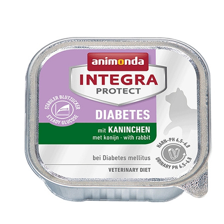 ANIMONDA INTEGRA Diabetes Łosoś - mokra karma dla kota - miseczka 100g