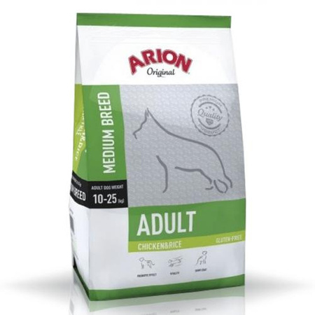 ARION Original Medium Chicken & Rice - sucha karma dla psa 12kg