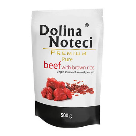 DOLINA NOTECI Premium Pure Jagnięcina - mokra karma dla psa - saszetka 500g